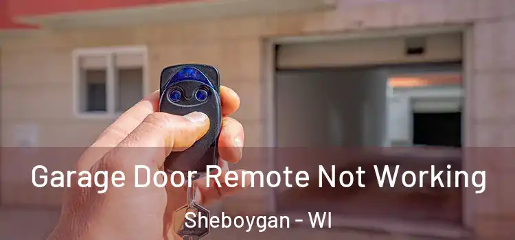 Garage Door Remote Not Working Sheboygan - WI