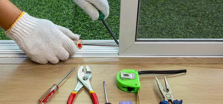 Sliding Door Track Replacement in Sheboygan, WI